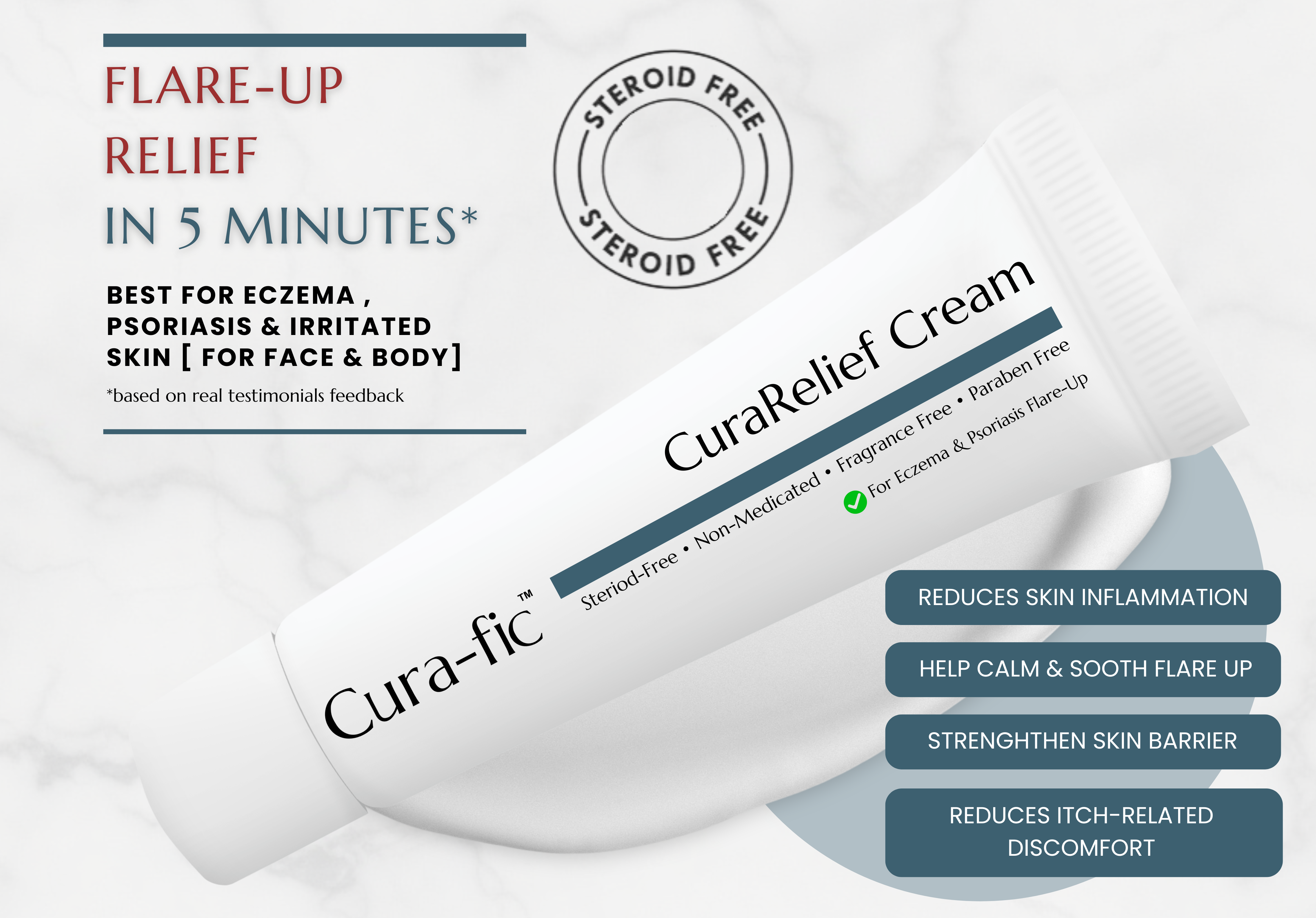 Targeted Care for Skin Flare-Ups - Without Steroid