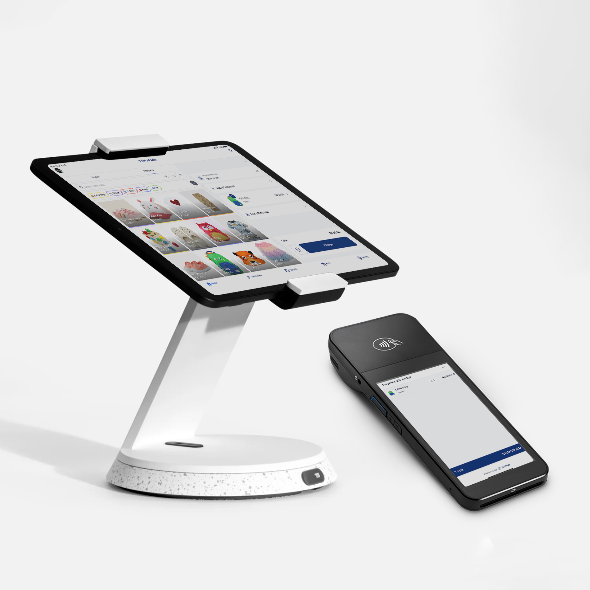 iPad POS Stands and Cash Registers