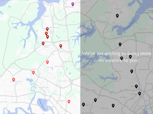 Convenient Drop-Off / Collection Points