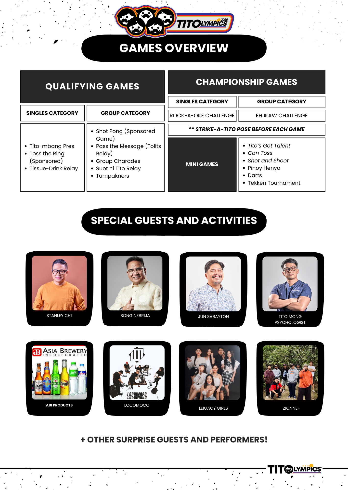 Pangmalakasang Games!