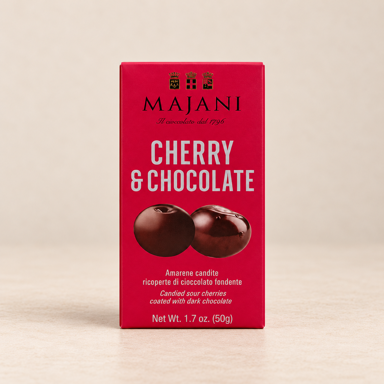 MAJANI Dark Chocolate Coated Cherries (50g)