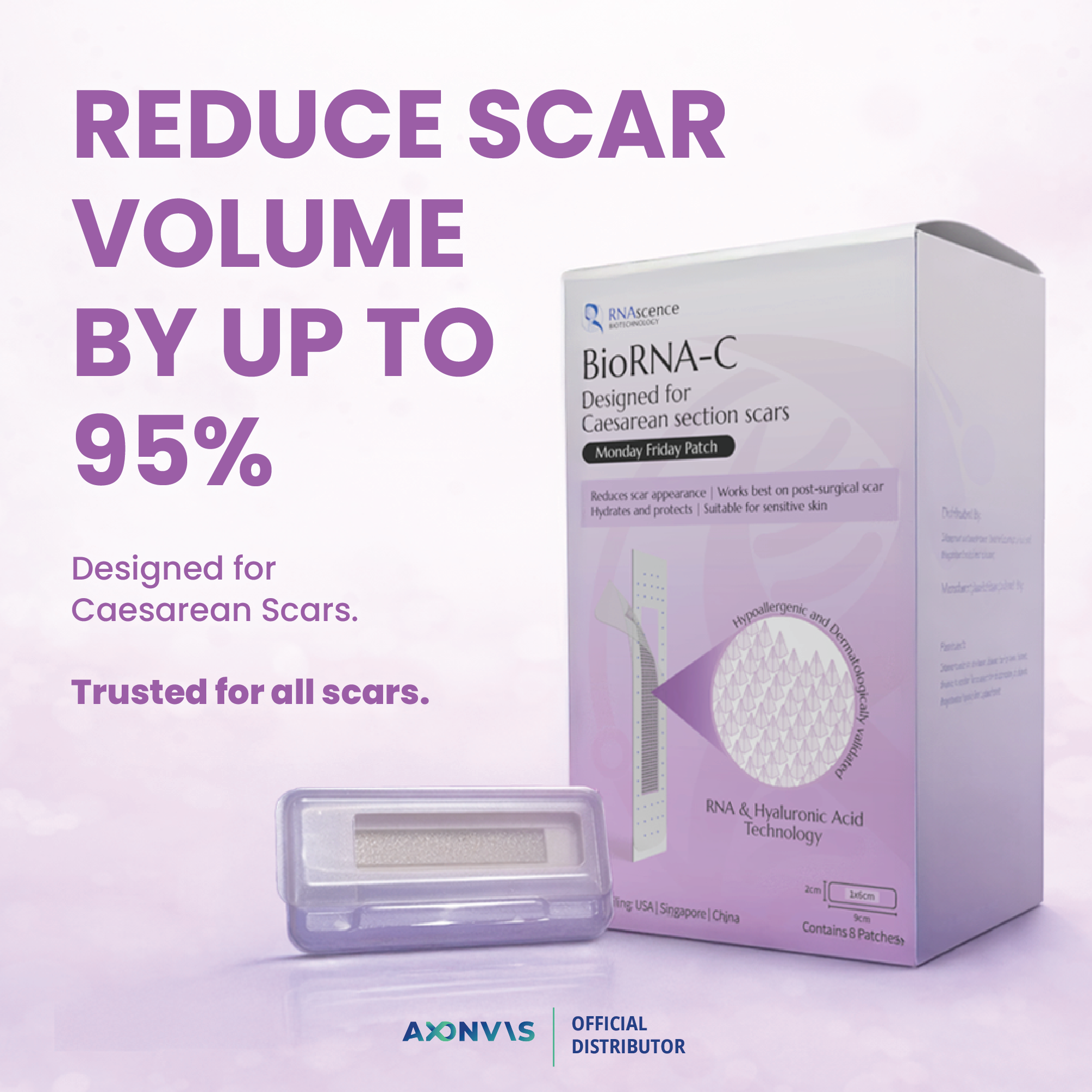 BioRNA-C Antiscar Patch