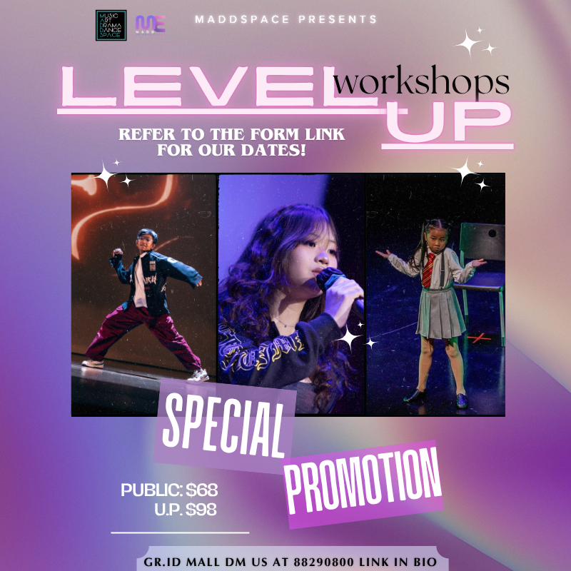 (New Students only) #LevelUp Workshops - Quarter 2