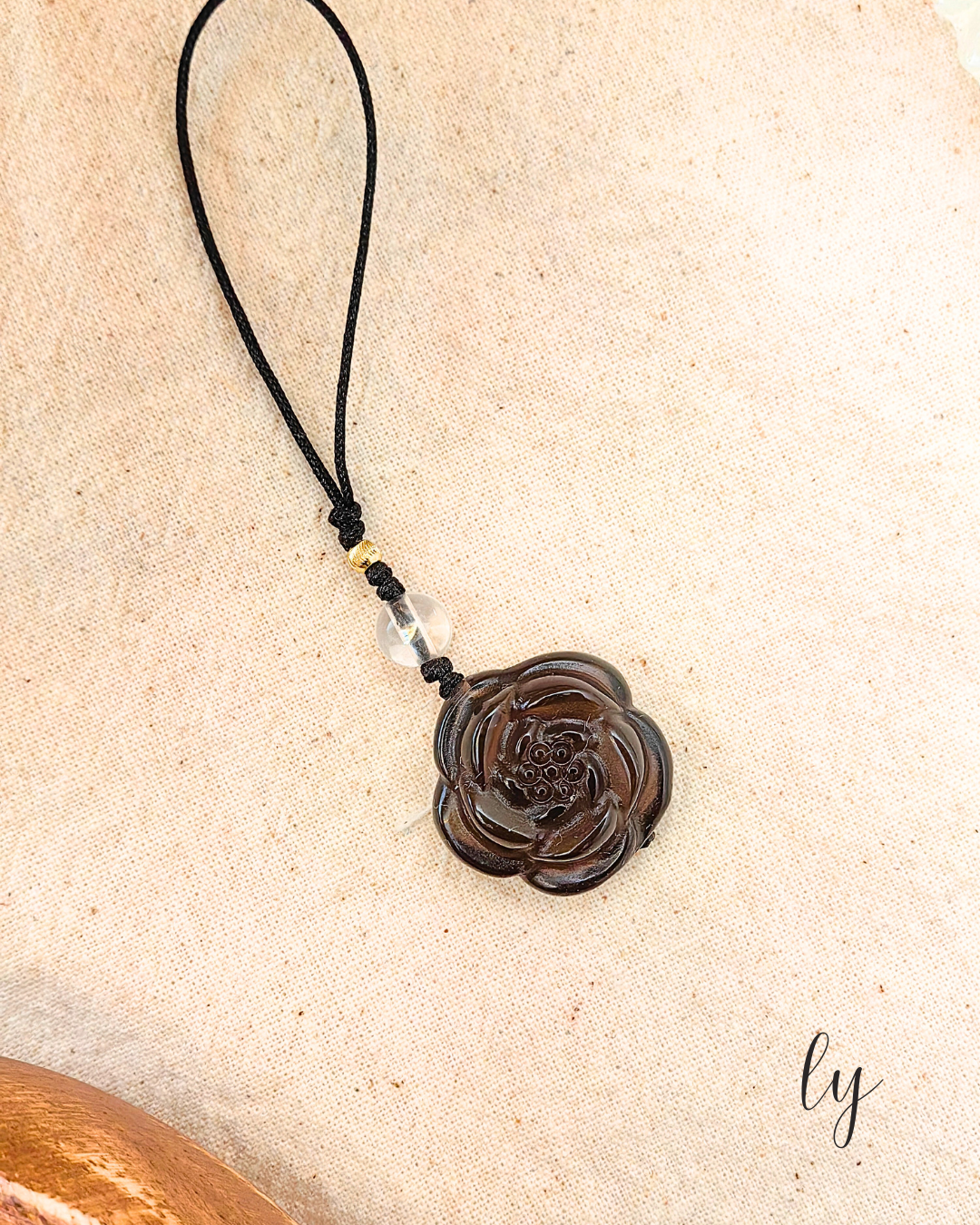 Flower Charm | 静绽水晶吊饰
