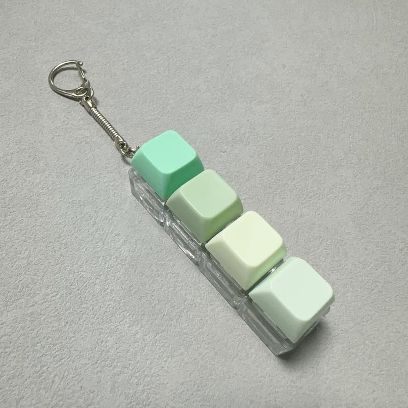 Keyboard Clicker Keychain Fidget Toy Stress Relief Anxiety Distraction With & Without Lights
