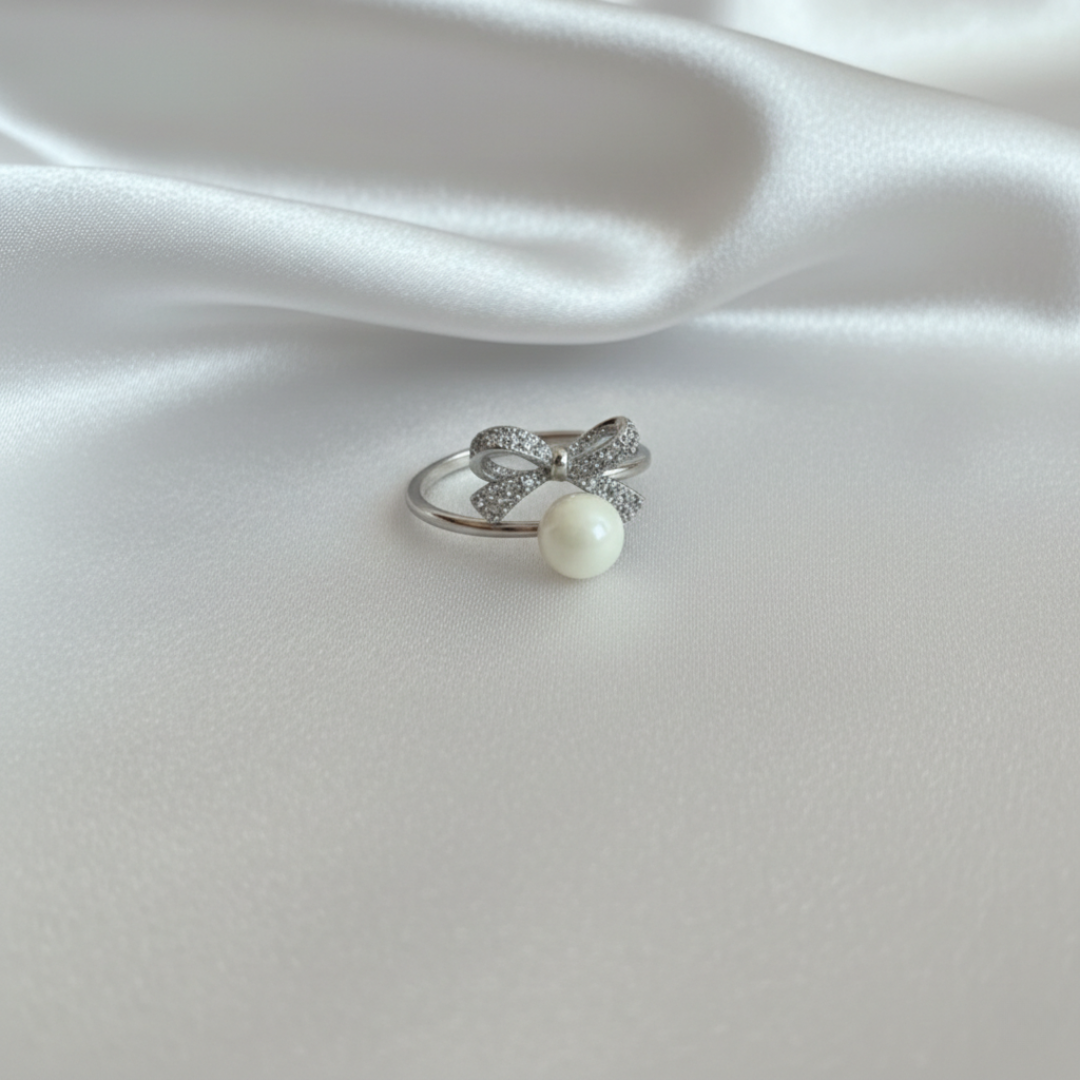 Monnie Ribbon Woven with Love Breast Milk Ring