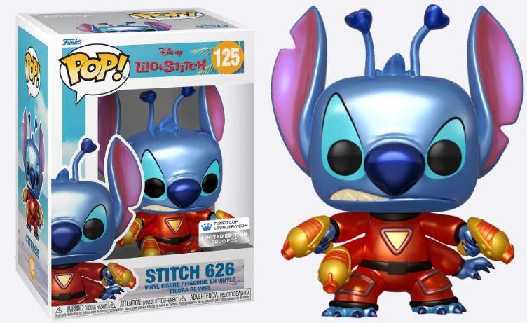 Funko Pop! Stitch 626 Metallic (Limited Edition 3000 pieces) #125