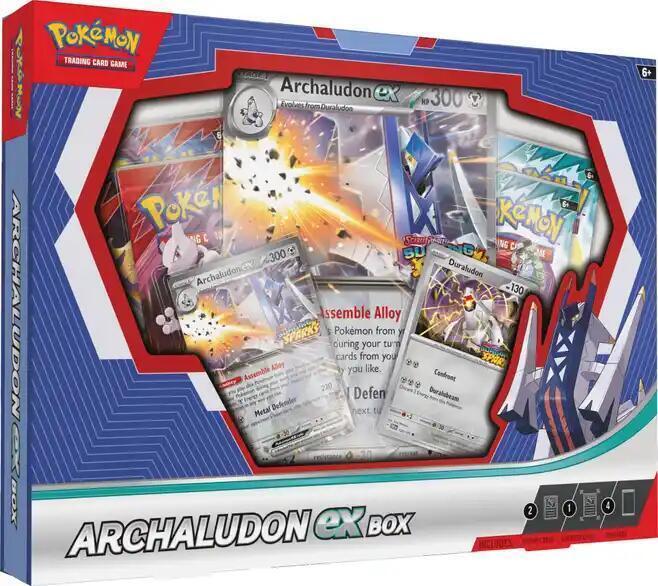 Reshiram EX & Archaludon EX Box Bundle