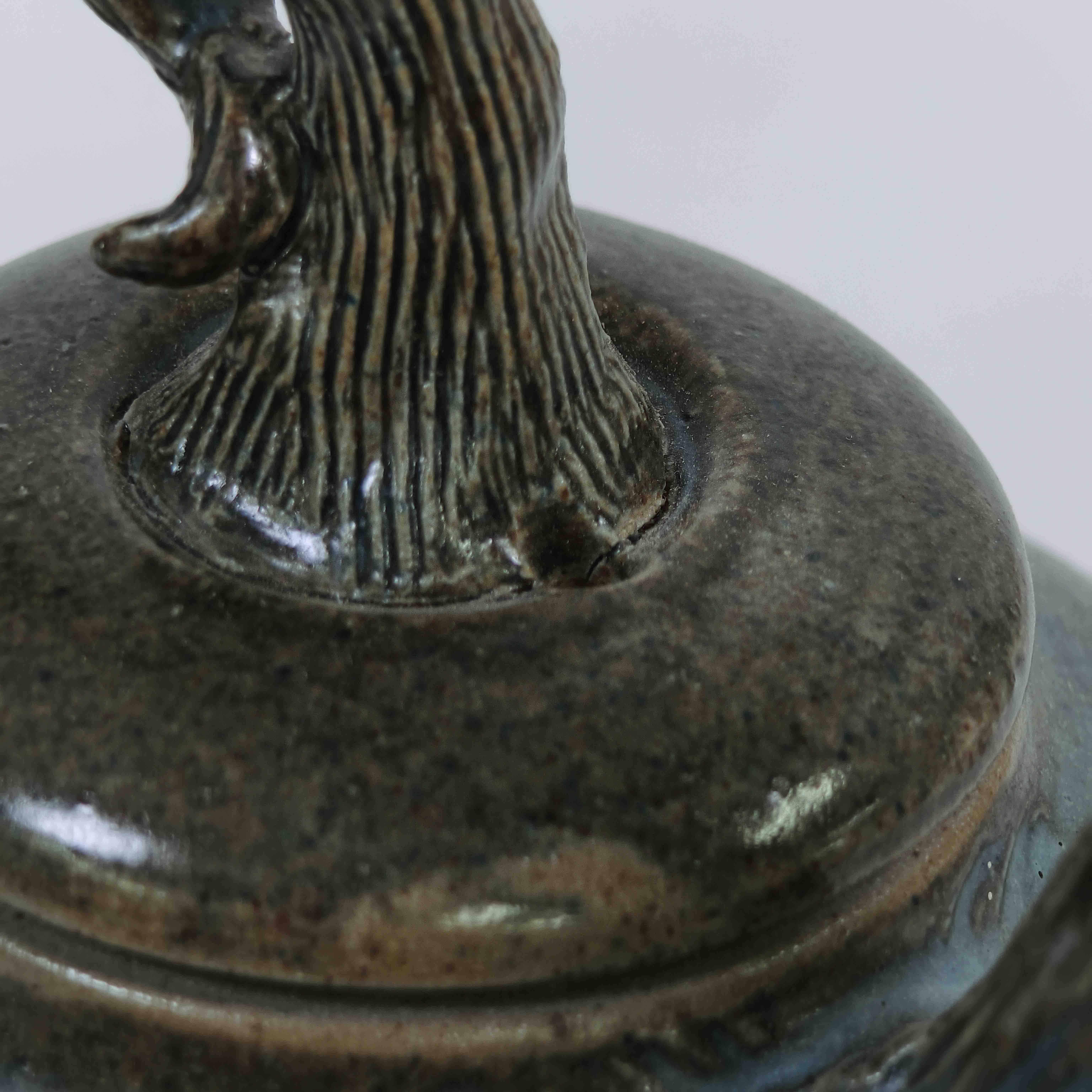 Dusky blue teapot - image 5