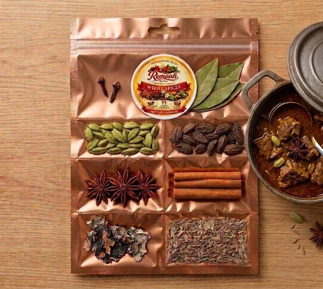 🥩 1 kg Mutton Curry Spices Kit