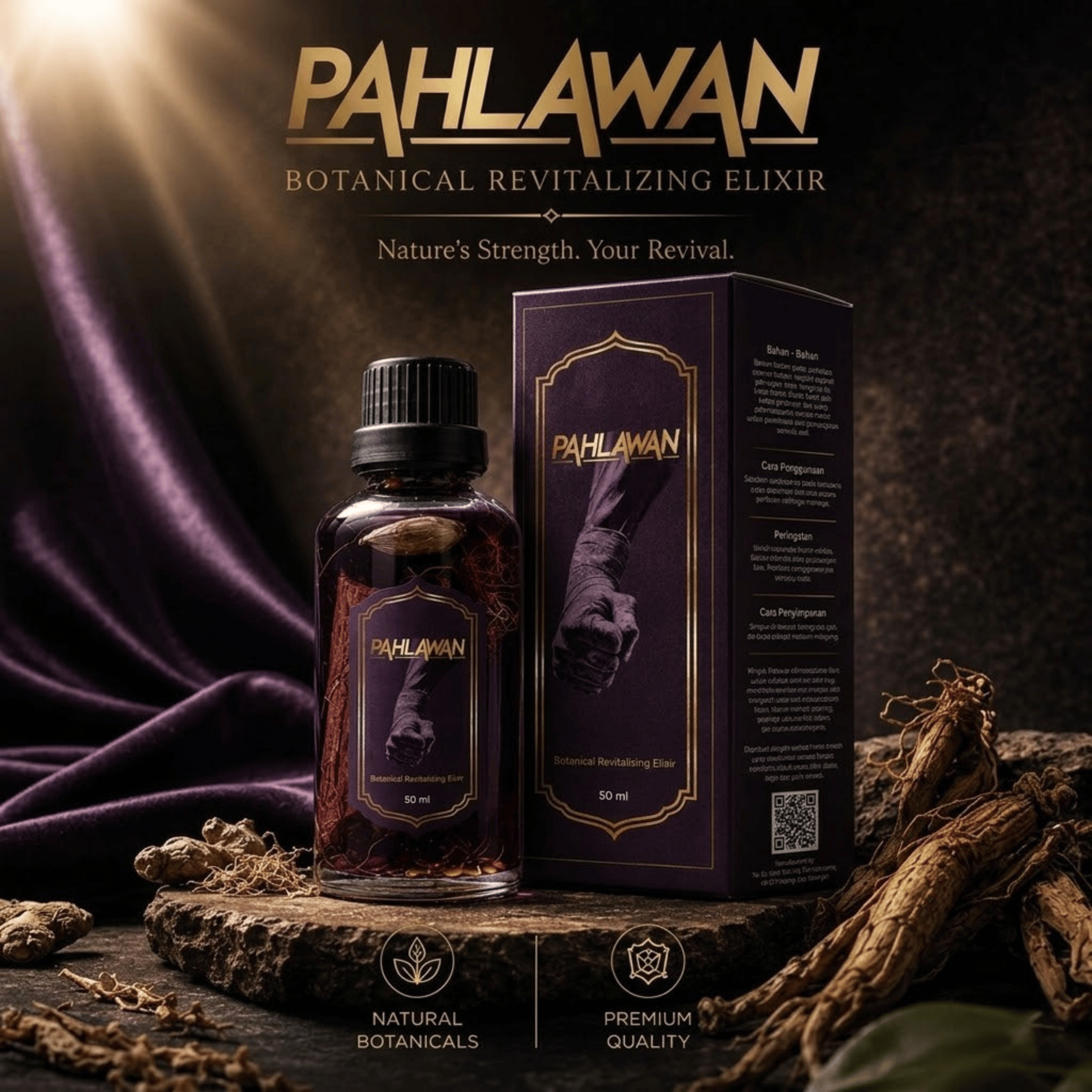 [PRE-ORDER] PAHLAWAN Botanical Revitalizing Elixir (50ml)