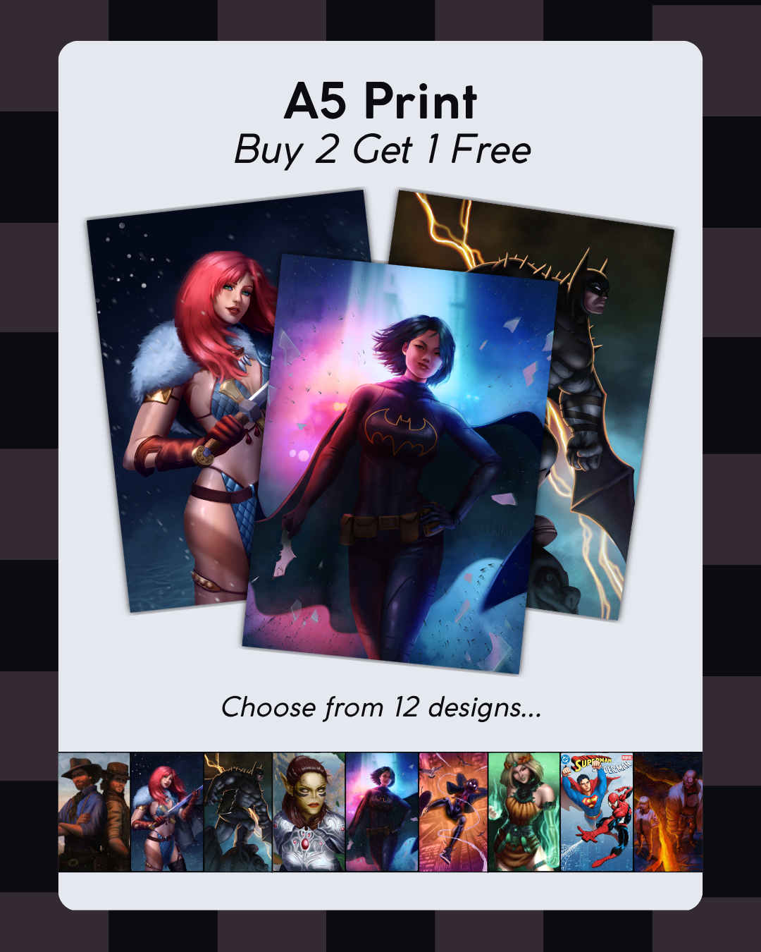 A5 Print [Buy 2 Get 1 Free!]