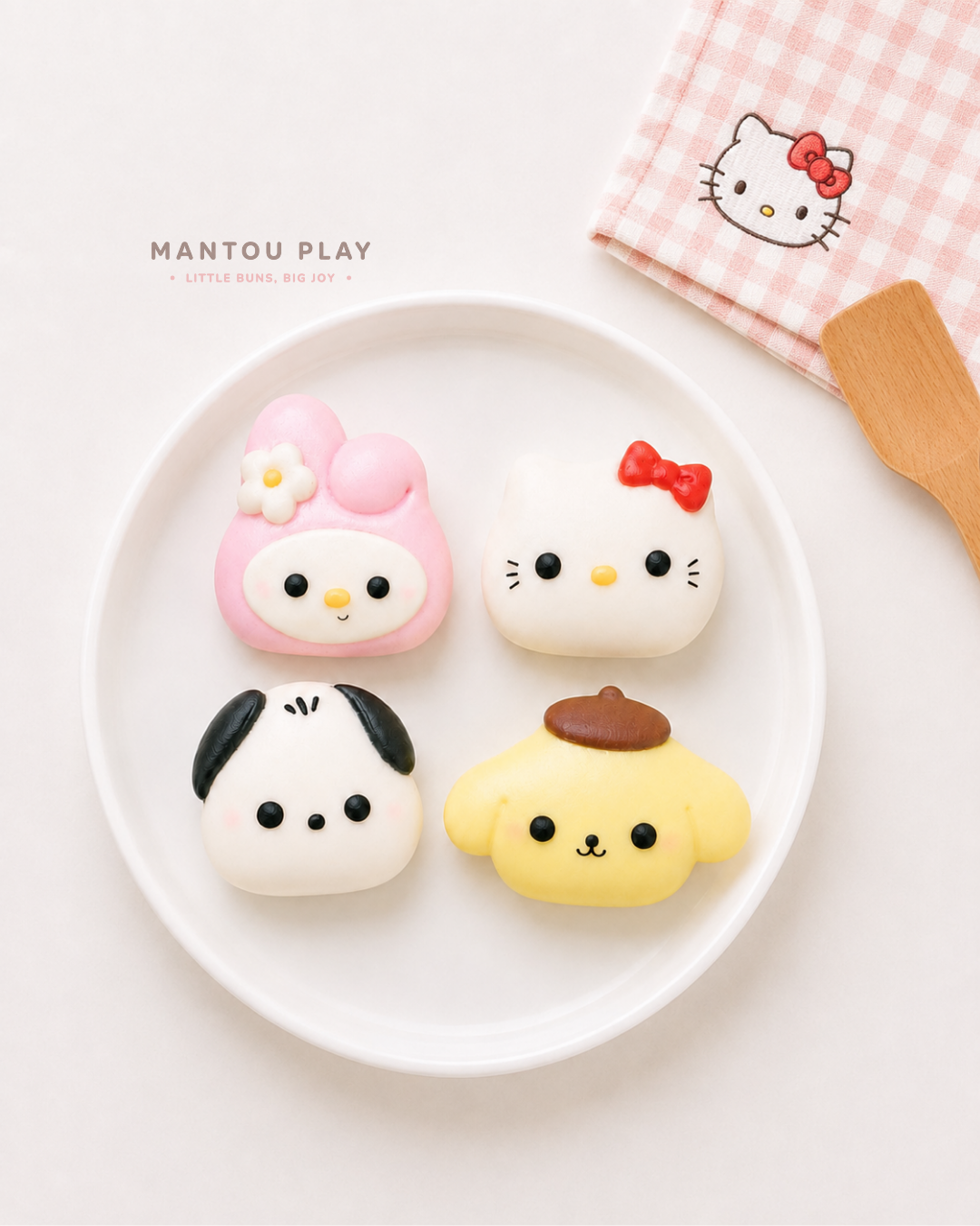 Sanrio Kiap Buns (4pcs)