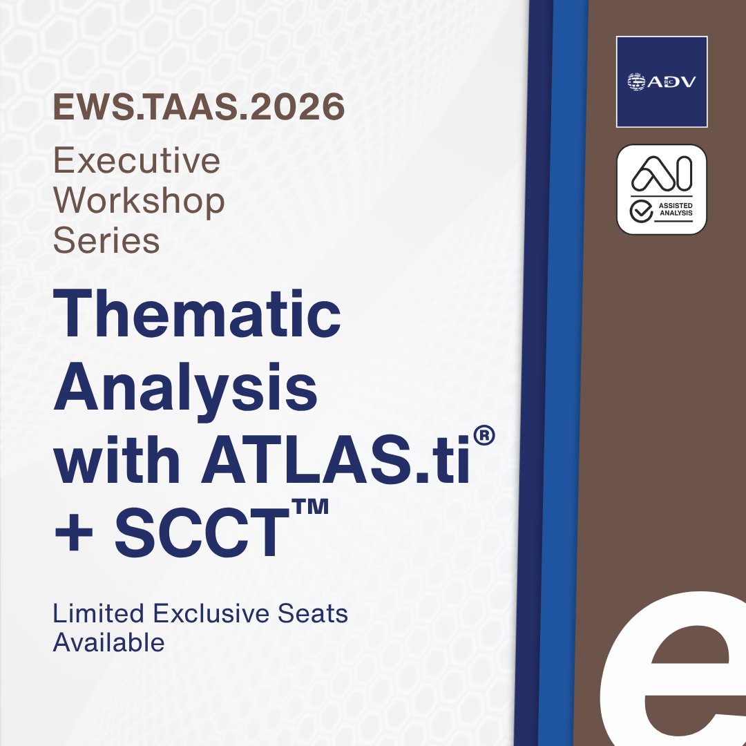 EWS: Thematic Analysis with ATLAS.ti® +SCCT™