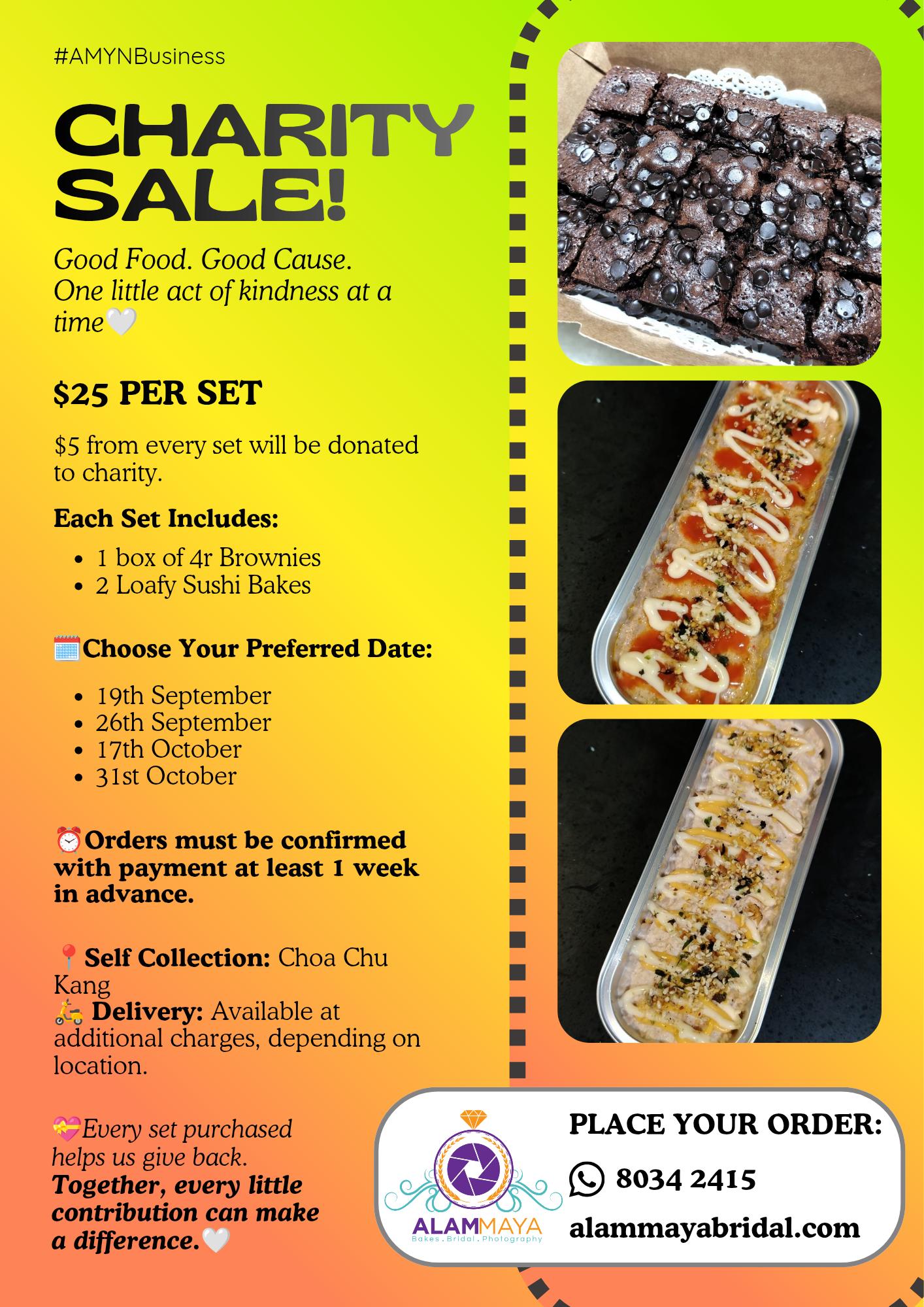 Charity Sale!