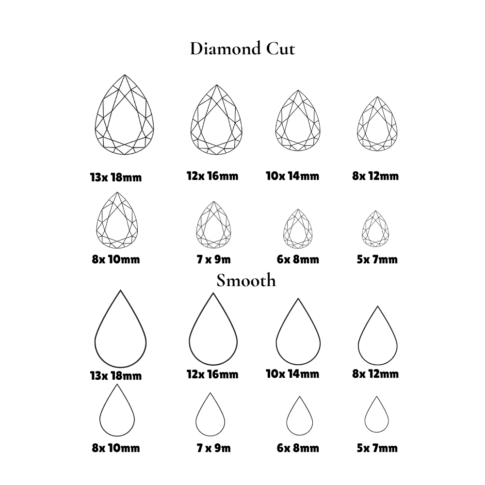 Breast Milk Bead (Custom Keepsake) - Teardrop