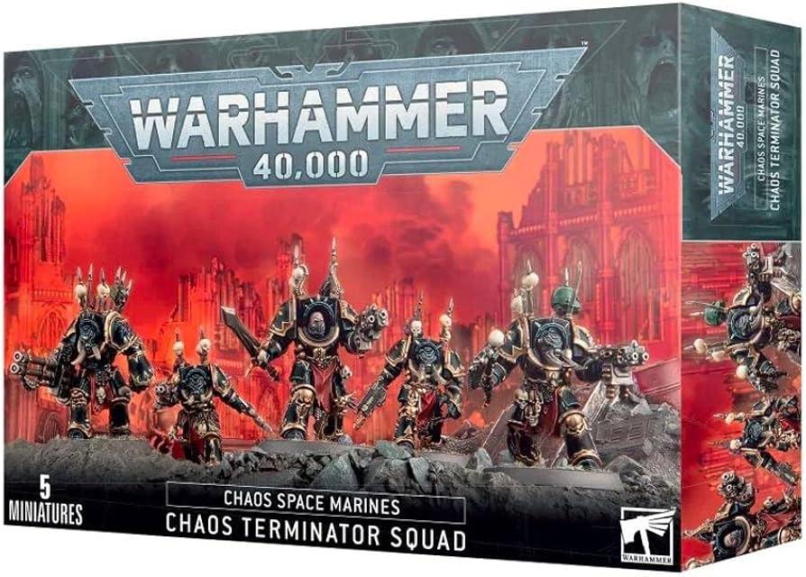 CHAOS SPACE MARINES: TERMINATORS
