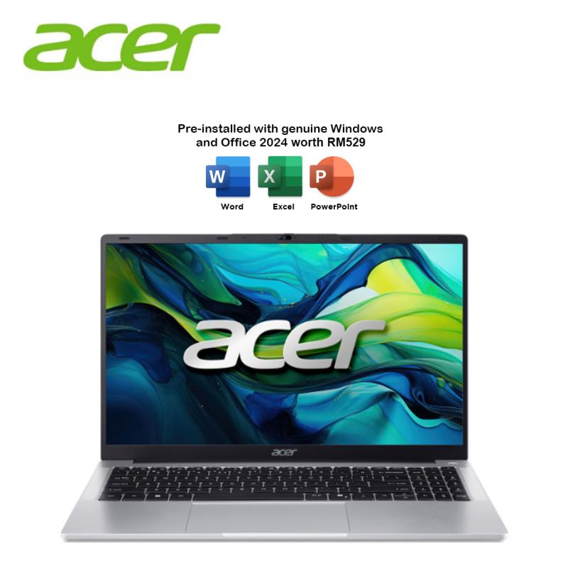 (PREORDER) Acer Aspire Lite 15 AL15-32P 15.6" FHD Laptop Pure Silver ( N4500, 8GB, 512GB SSD, Intel, W11, HS+M365 )