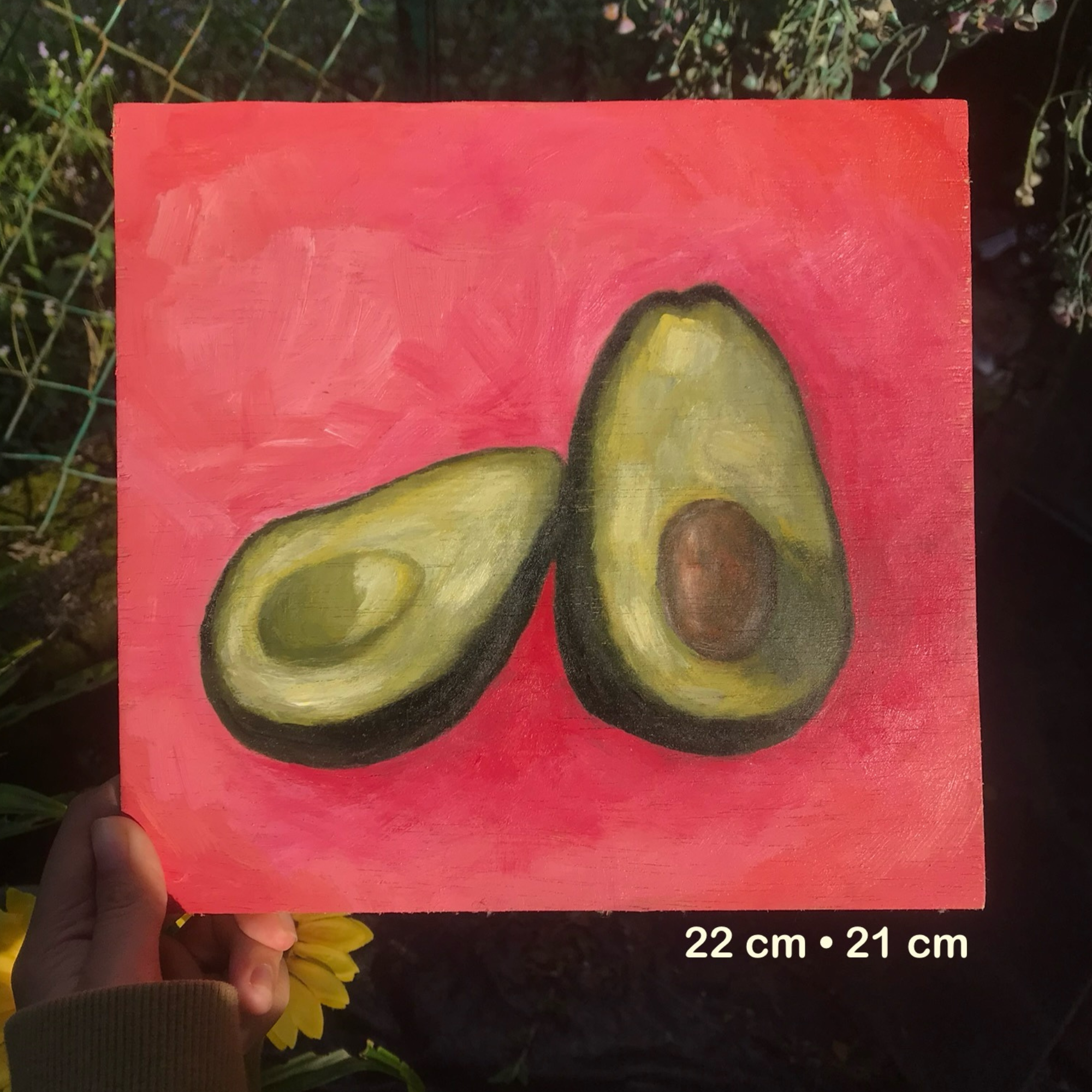 🥑 Pink & Pit