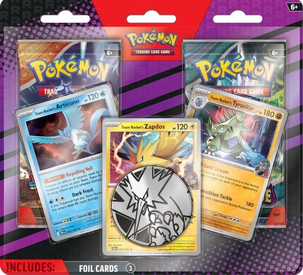 2 Pack Blister (Articuno, Zapdos, Tyranitar)