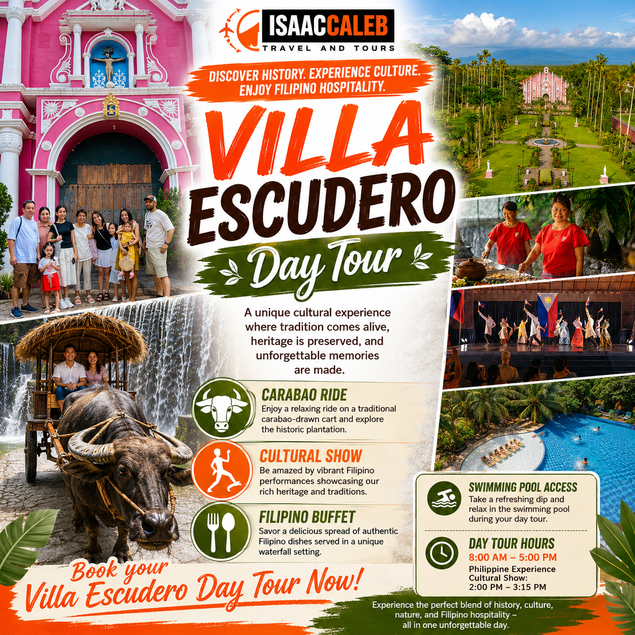 Villa Escudero Day Tour (Monday-Thursday)