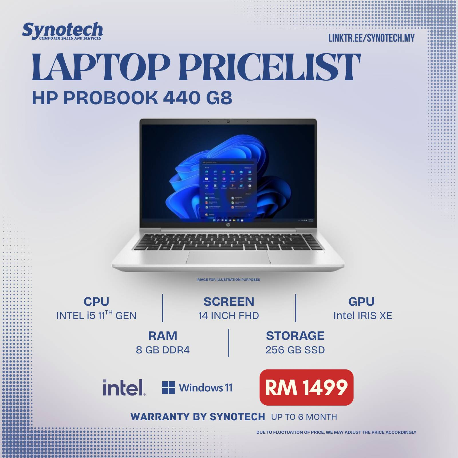 HP PROBOOK 440 G8 (USED)