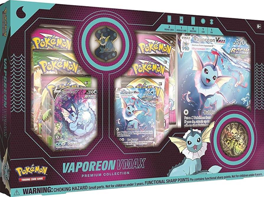 Vaporeon VMAX Premium Collection (US Version)