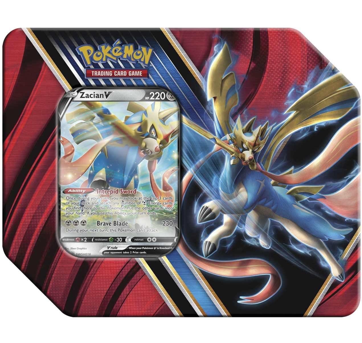 Zacian V (Legends of Galar) Tin