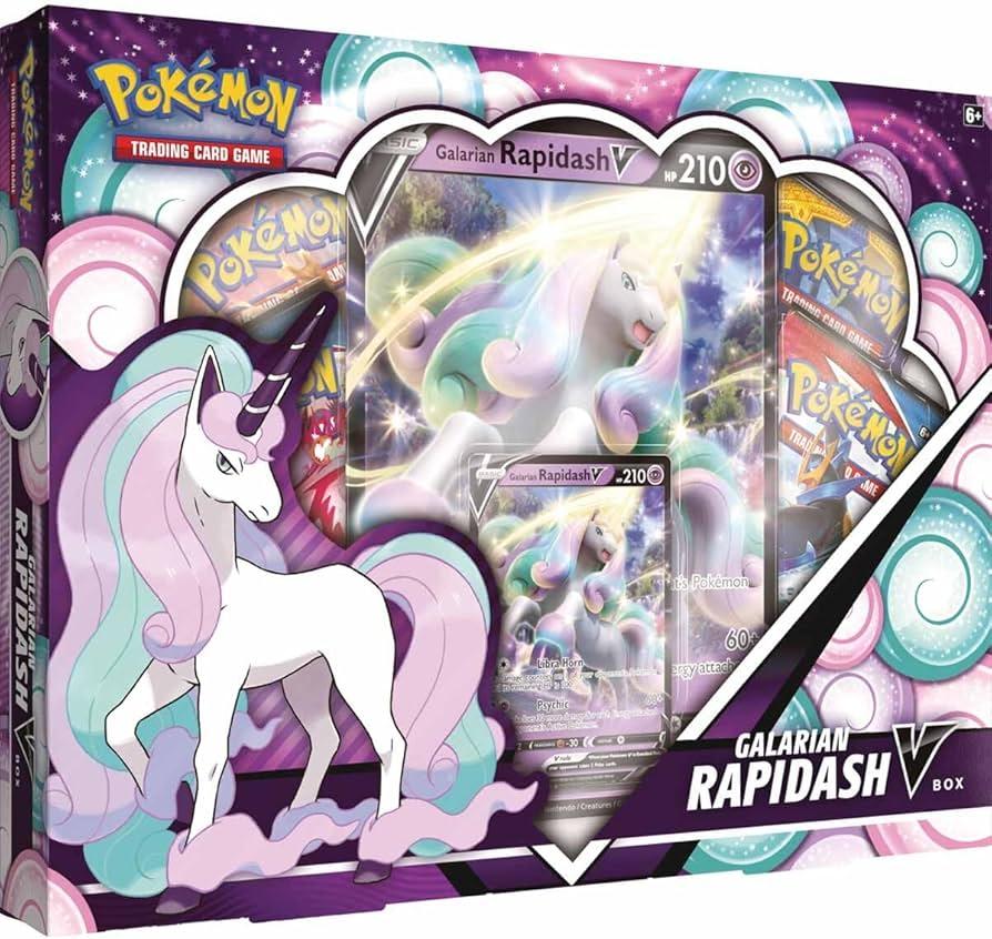 Galarian Rapidash V Box