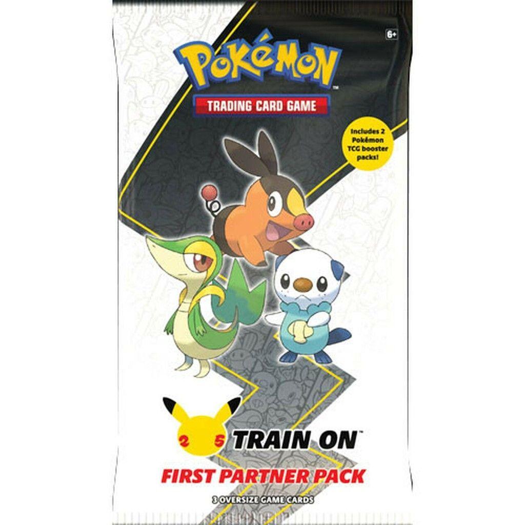 25th Train On First Partner Pack (Jumbo - Unova)