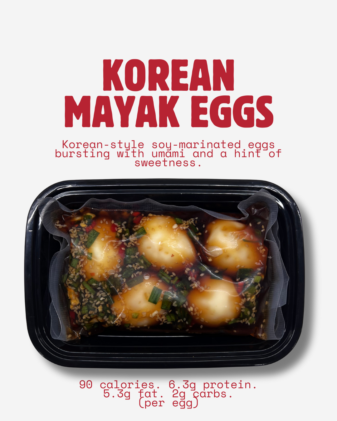 Korean Mayak Eggs (Set of 5)