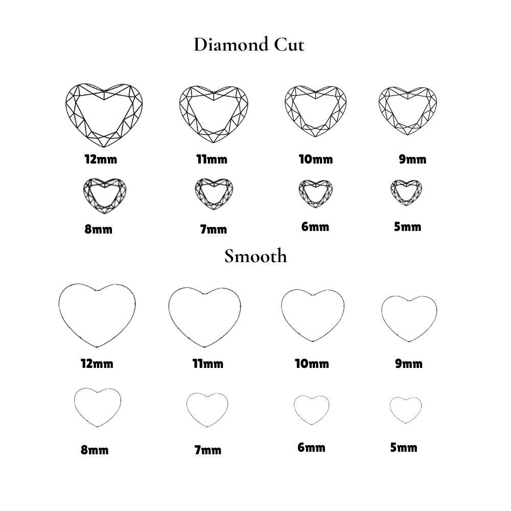 Breast Milk Bead (Custom Keepsake) -Heart Shaped