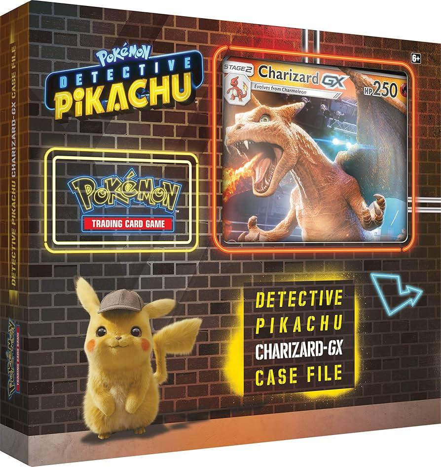 Detective Pikachu Charizard GX Case File