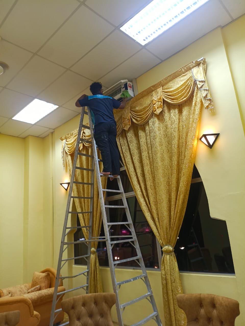 Aircond Servicing for 27 units - Masjid Usamah Bin Zaid, Wangsa Maju
