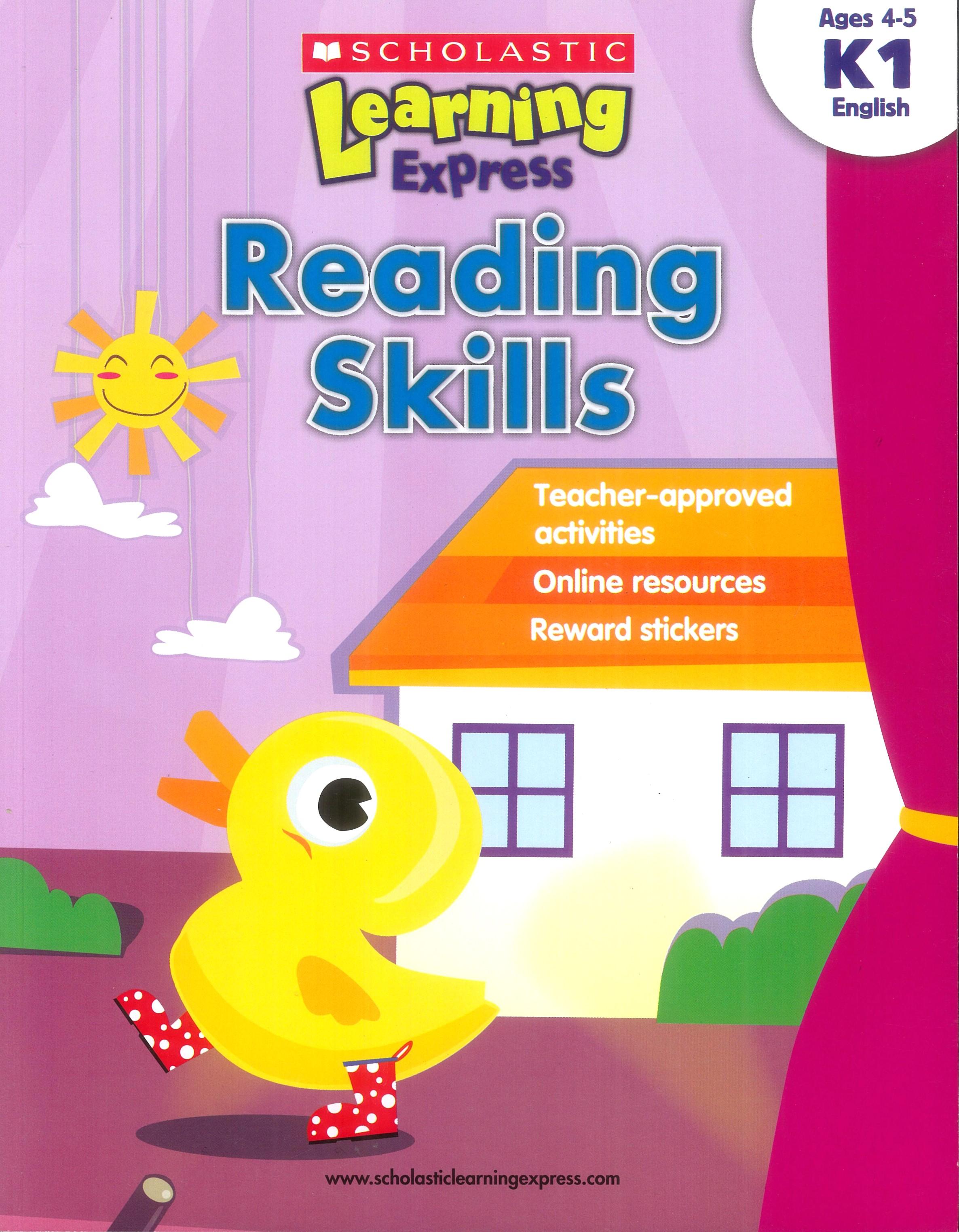 Scholastic Learning Express K1: Reading Skills [Activity Book] [Paperback]