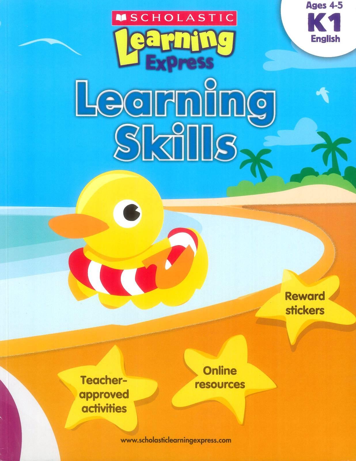 Scholastic Learning Express K1: Learning Skills [Activity Book] [Paperback]