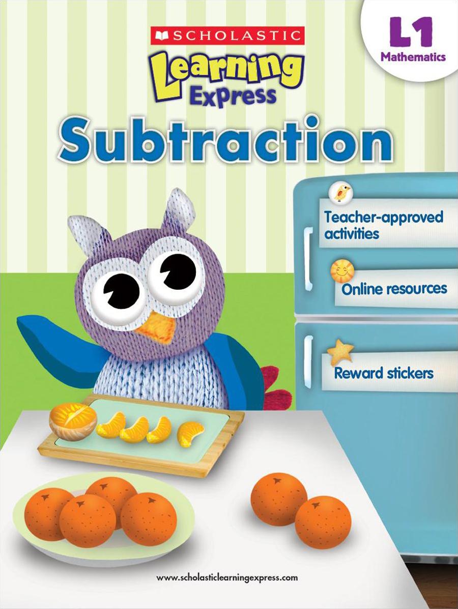 Scholastic Learning Express L1: Subtraction [Activity Book] [Paperback]