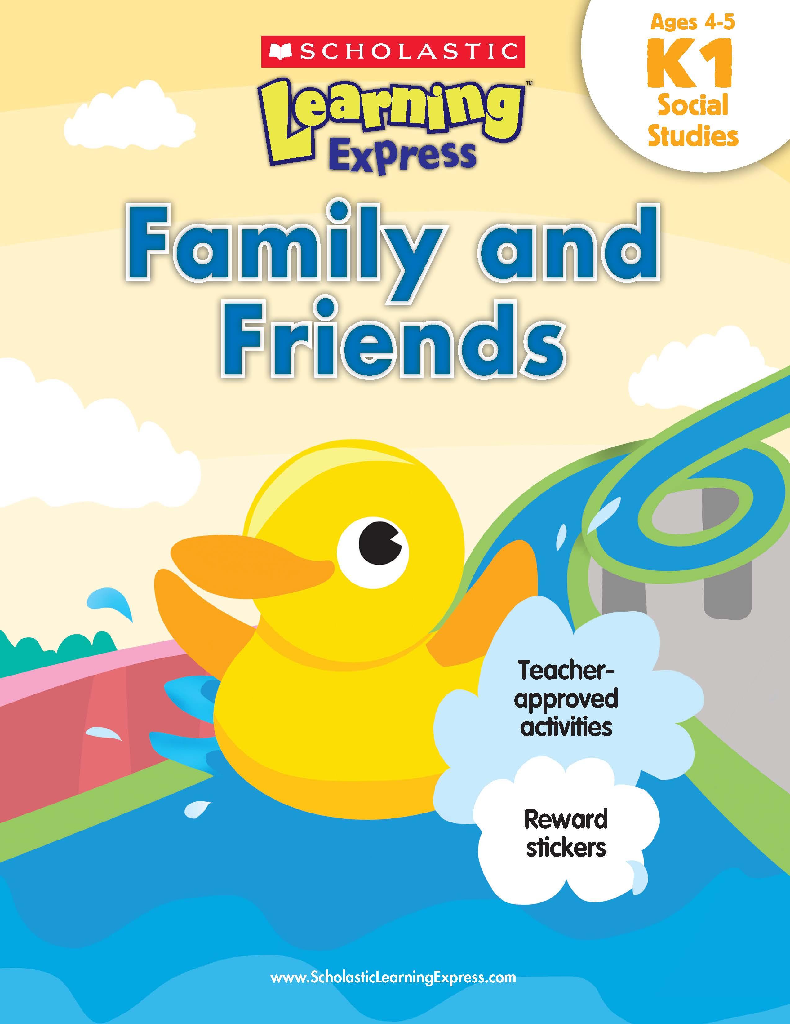 Scholastic Learning Express K1: Family and Friends [Activity Book] [Paperback]