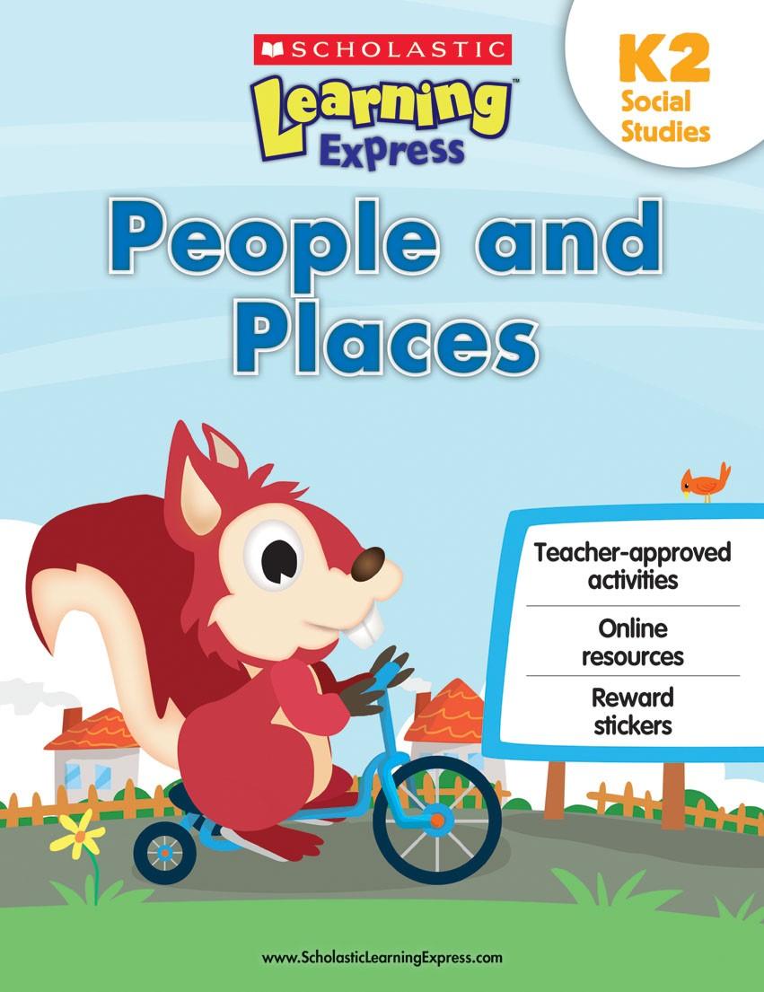 LEARNING EXPRESS K2: PEOPLE AND PLACES [Activity Book] [Paperback]