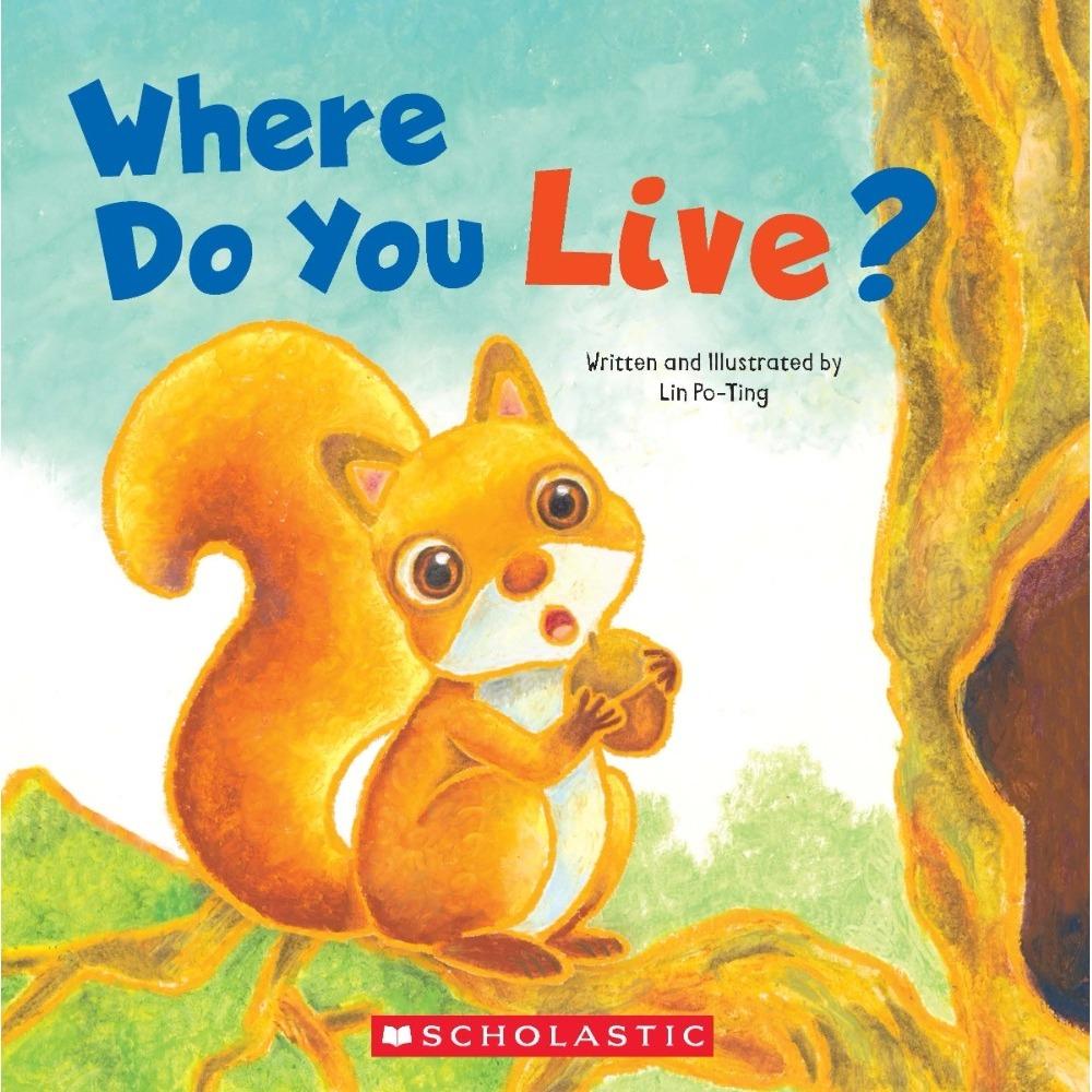 WHERE DO YOU LIVE? [Picture Book] [Paperback]