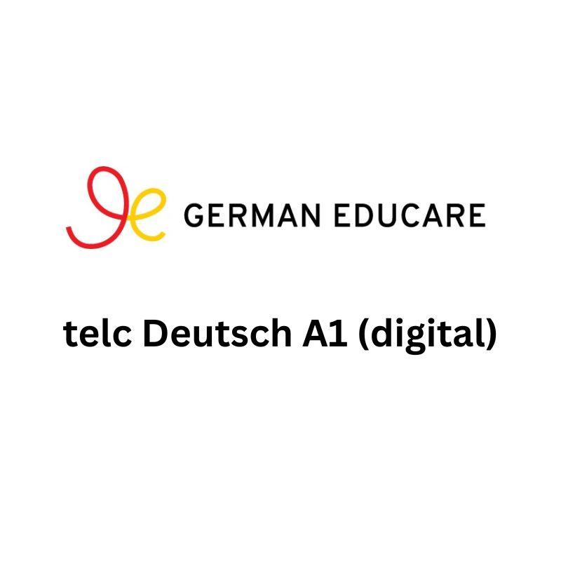 Digitale telc Deutsch A1-Prüfung
