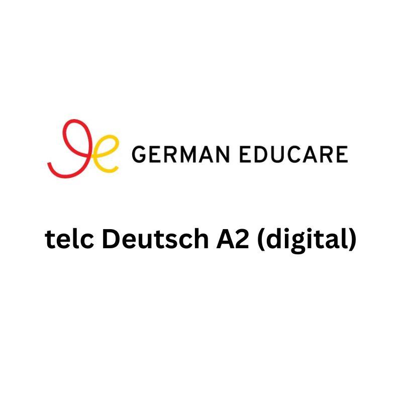Digitale telc Deutsch A2-Prüfung