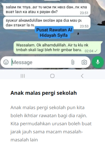 Anak Tidak Mahu Sekolah