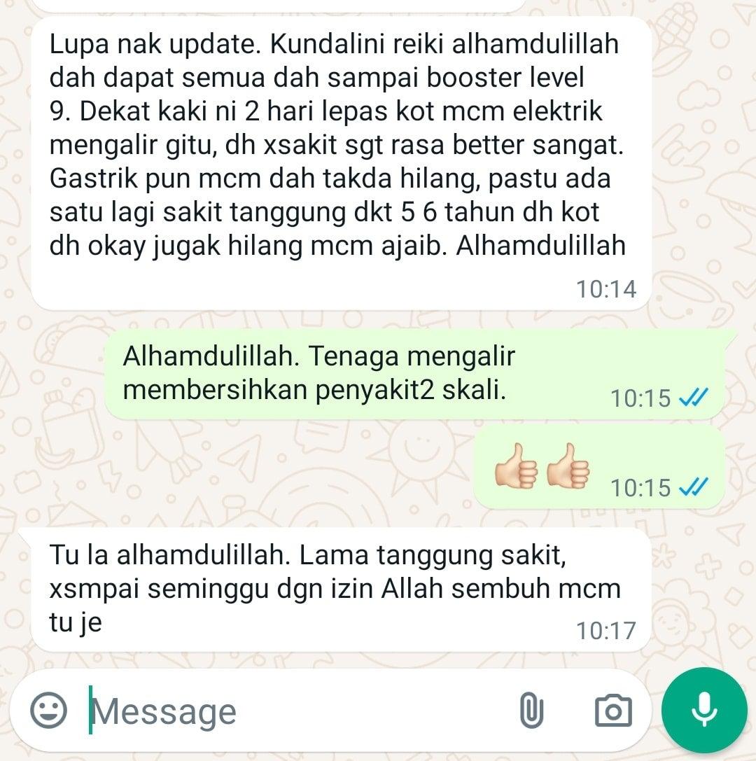 AURA MEMBERSIHKAN PENYAKIT