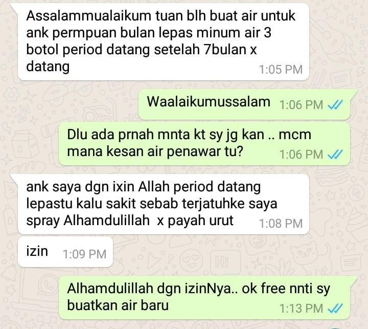 AURA TENDAI BUATKAN JIN KEPANASAN