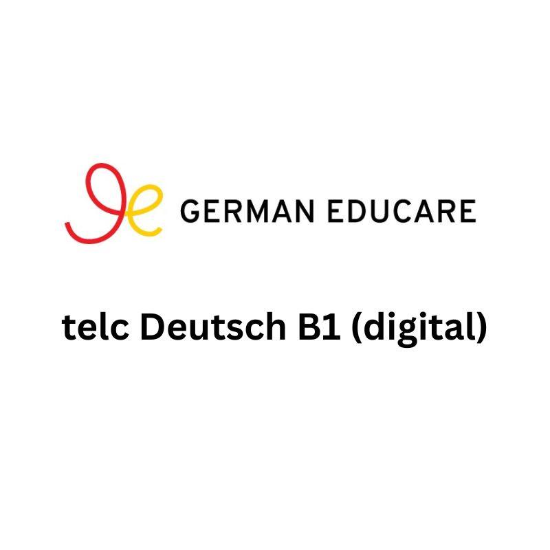 Digitale telc Deutsch B1-Teilprüfung