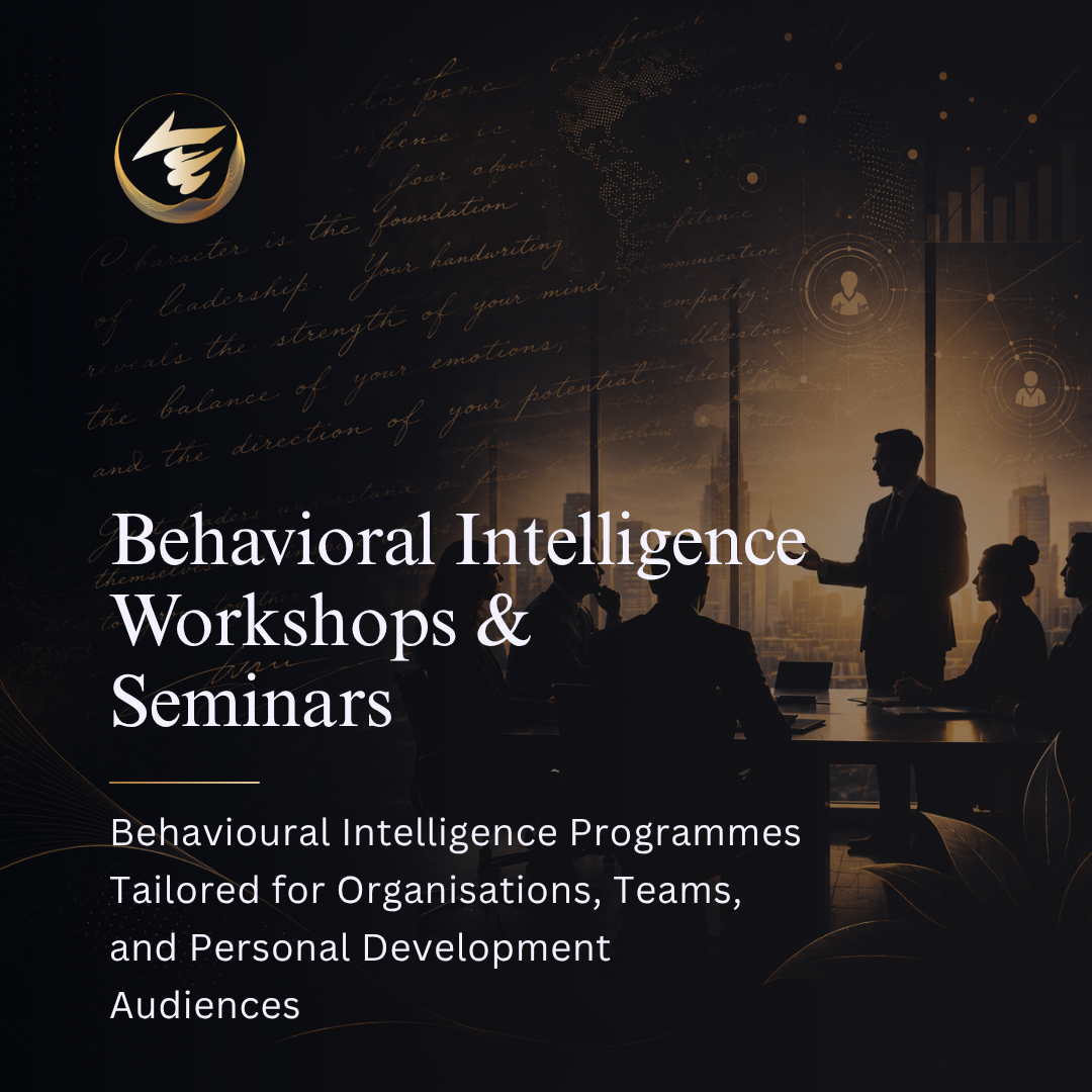 Behavioural Intelligence Workshops & Seminars