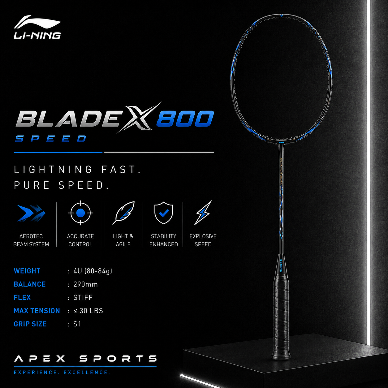 BladeX 800 Speed - Storm Blue
