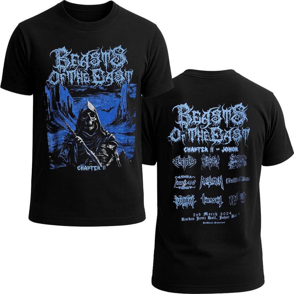 BEASTS OF THE EAST- Chapter II Gig Shortsleeve Tshirt