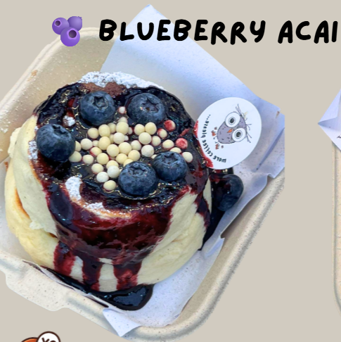 Blueberry Souffle Pancakes